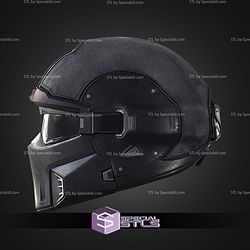 Cosplay STL Files Helldivers 2 Shadow Paragon Helmet