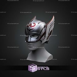 Cosplay STL Files Jane Foster Lady Thor Helmet