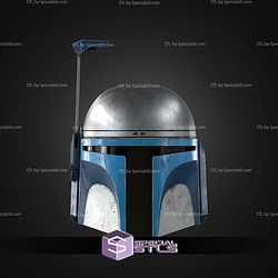 Cosplay STL Files Jango Fett Helmet and Armor