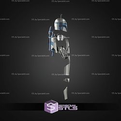 Cosplay STL Files Jango Fett Helmet and Armor