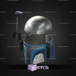 Cosplay STL Files Jango Fett Helmet and Armor