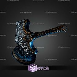 Cosplay STL Files Mjolnir Hammer God of War Ragnarok