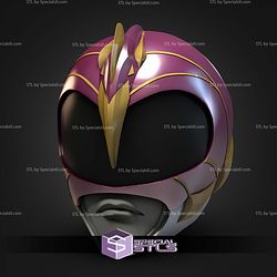 Cosplay STL Files Pink Ranger Firebird Thunderzord Helmet