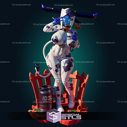 Cowbot Mecha Girl H120mm STL Files