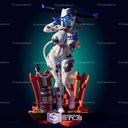 Cowbot Mecha Girl H120mm STL Files