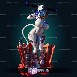 Cowbot Mecha Girl H120mm STL Files