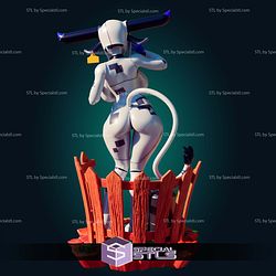 Cowbot Mecha Girl H120mm STL Files