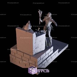 Crow Skeletor King Throne STL Files