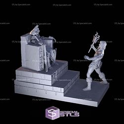 Crow Skeletor King Throne STL Files