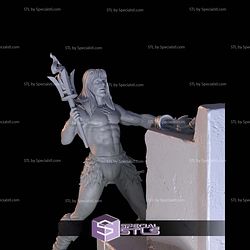 Crow Skeletor King Throne STL Files