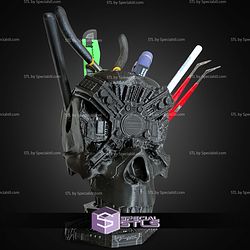 Cyber Skull Cyberpunk 2077 Basic STL Files