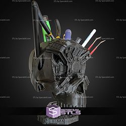 Cyber Skull Cyberpunk 2077 Basic STL Files