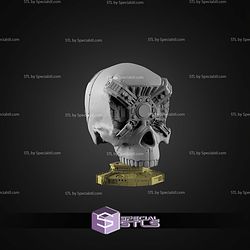 Cyber Skull Cyberpunk 2077 Basic STL Files