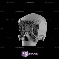 Cyber Skull Cyberpunk 2077 Basic STL Files