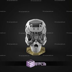 Cyber Skull Cyberpunk 2077 Basic STL Files