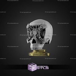 Cyber Skull Cyberpunk 2077 Basic STL Files