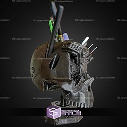 Cyber Skull Cyberpunk 2077 Basic STL Files
