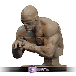 Cyclops X Men Play Chess Bust STL Files