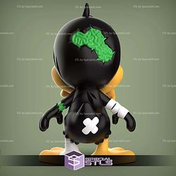 Daffy Duck Chibi Zombie STL Files