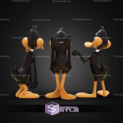 Daffy Duck Various Version STL Files