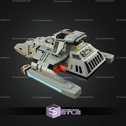 Danube Class Runabout Star Trek STL Files