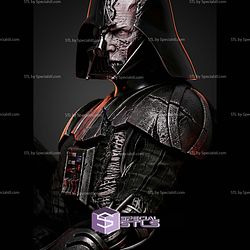 Darth Vader Battle Damage H495mm STL Files