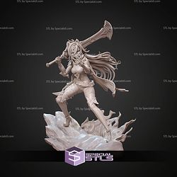 Dehya Genshin Impact 250mm STL Files