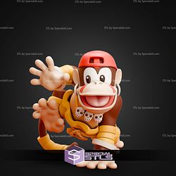 Diddy Kong Dhalsim Mashup STL Files