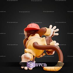 Diddy Kong Dhalsim Mashup STL Files