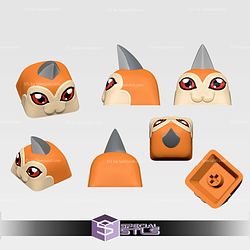 Digi Babies Keycap STL Files