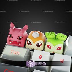 Digi Babies Keycap STL Files