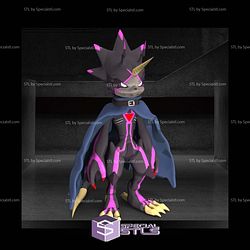 Digimon Ghost Game GulusGammamon STL Files