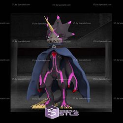 Digimon Ghost Game GulusGammamon STL Files