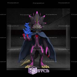 Digimon Ghost Game GulusGammamon STL Files