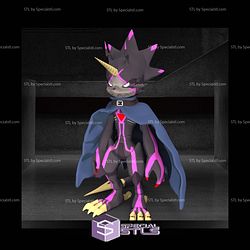 Digimon Ghost Game GulusGammamon STL Files