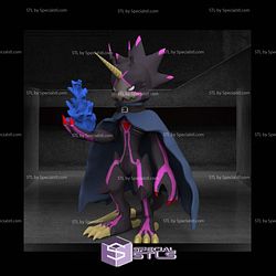 Digimon Ghost Game GulusGammamon STL Files