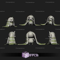 Digimon Zerimon Evolution Line STL Files