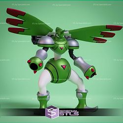 Digimon Zerimon Evolution Line STL Files