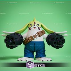 Digimon Zerimon Evolution Line STL Files