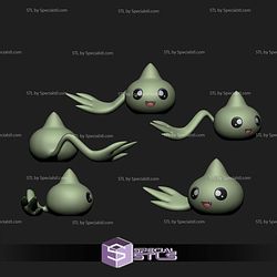Digimon Zerimon Evolution Line STL Files