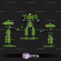 Digimon Zerimon Evolution Line STL Files