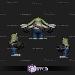 Digimon Zerimon Evolution Line STL Files