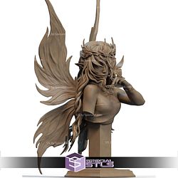 Divine Fairy Fanart Bust STL Files
