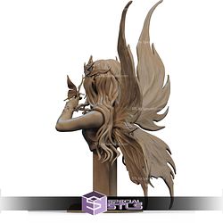 Divine Fairy Fanart Bust STL Files