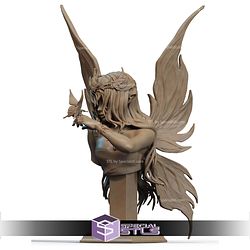 Divine Fairy Fanart Bust STL Files