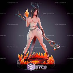 Dragonborn Fire Priest NSFW STL Files