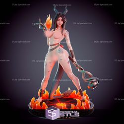 Dragonborn Fire Priest NSFW STL Files