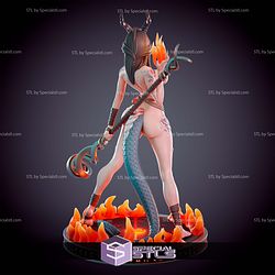 Dragonborn Fire Priest NSFW STL Files