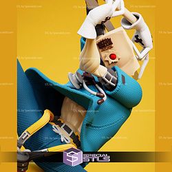 Faust From Guilty Gear 1-6 STL Files