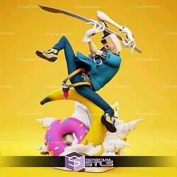 Faust From Guilty Gear 1-6 STL Files